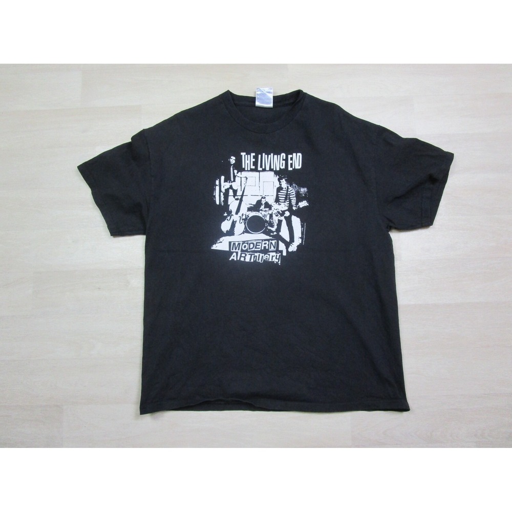 The Living End T Shirt (XL) Modern Artillery Album Australian Punk Rock Band Y2K